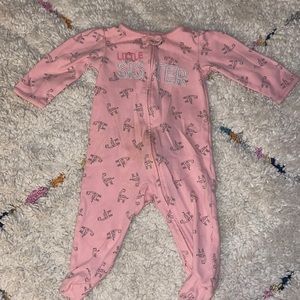 Carter’s Little Sister footed pajamas 6-9M